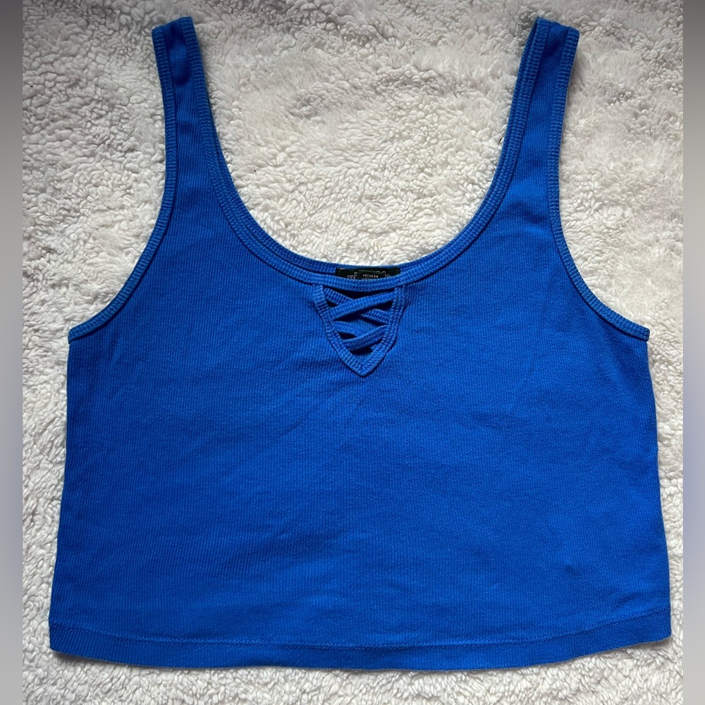 Blue Tank Top - WILD FABLE